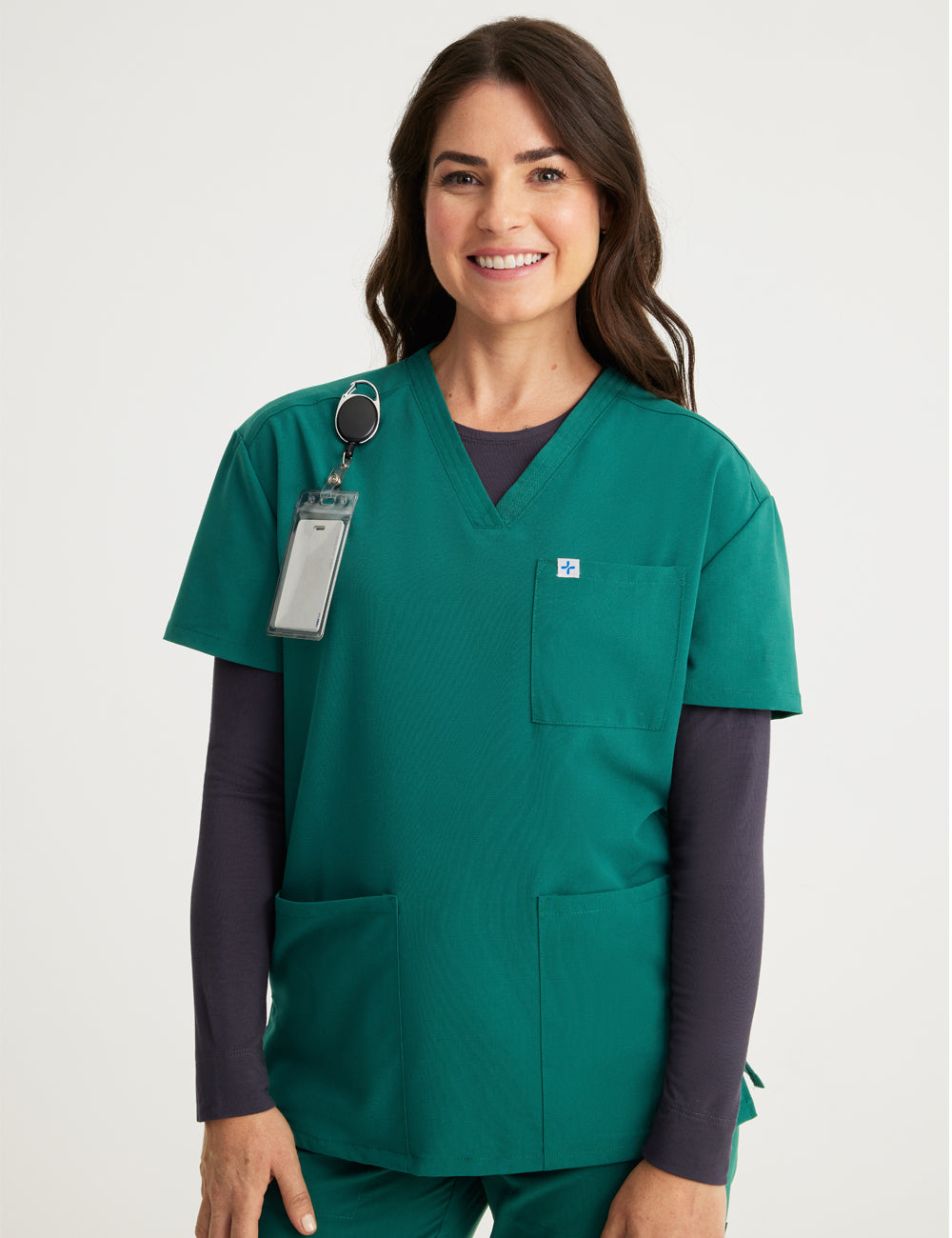 Womens Classic Scrub Top