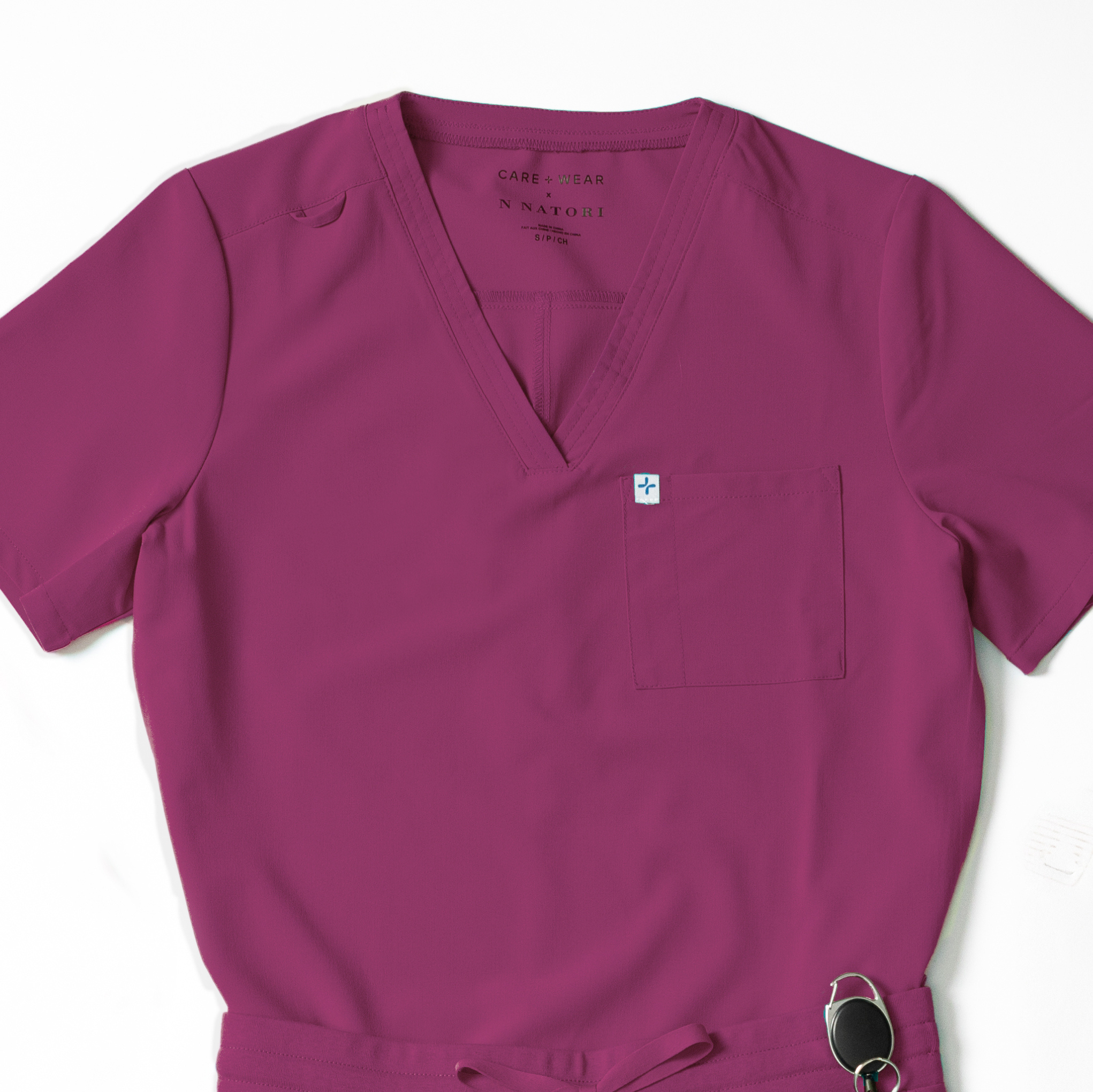 Womens 3-Pocket V-Neck Scrub Top Limited Edition Colorways