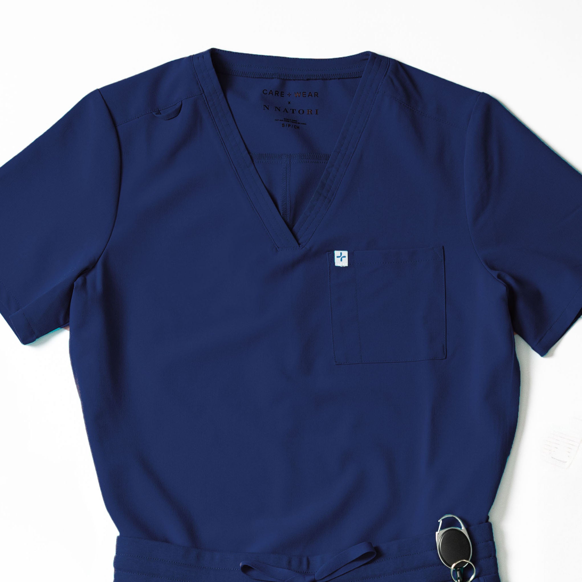 Womens 3-Pocket V-Neck Scrub Top Core Colorways