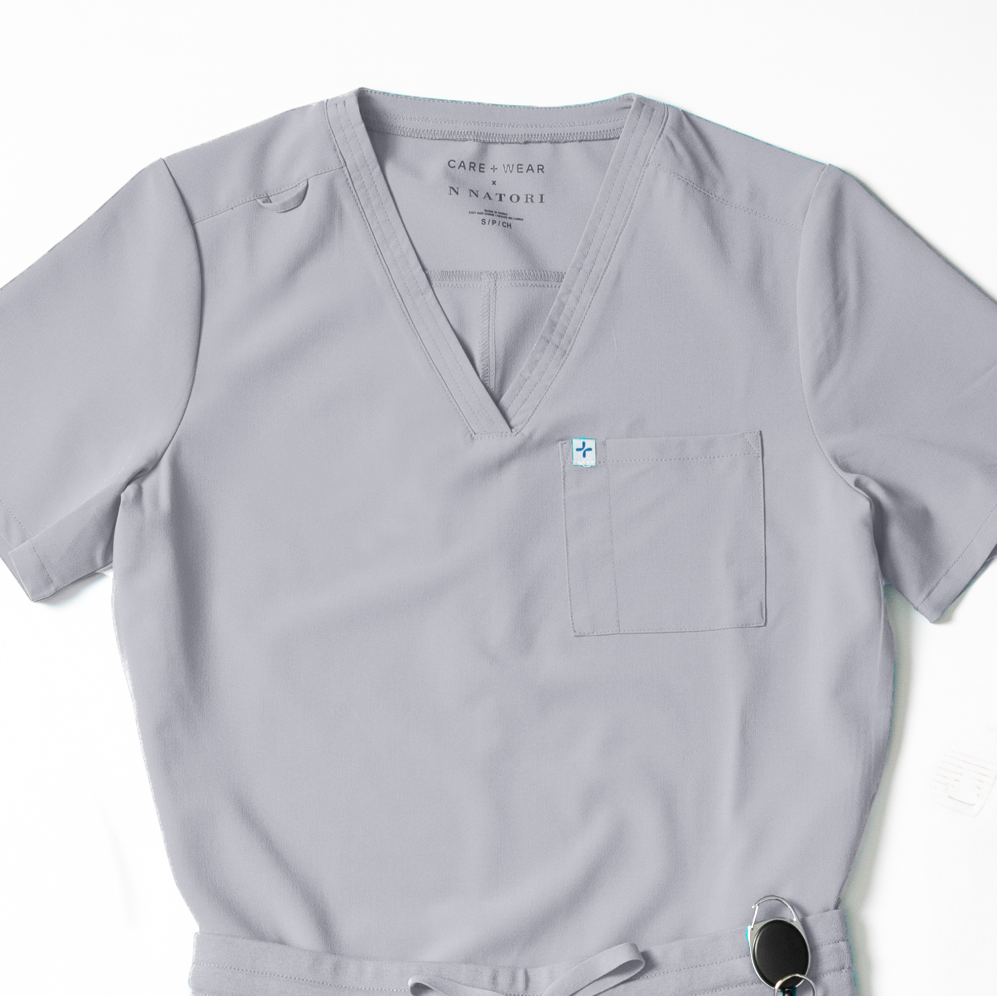 Womens 3-Pocket V-Neck Scrub Top Core Colorways